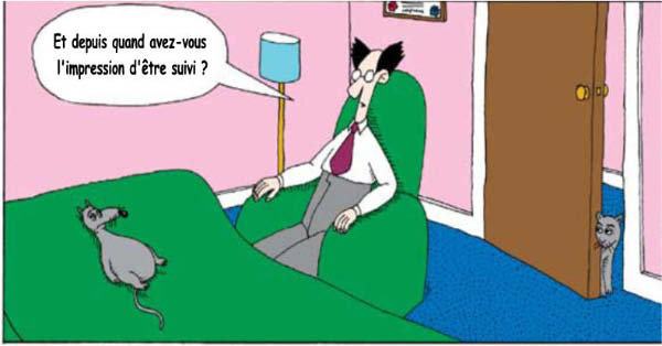 Impression d'etre suivi-humourenvrac